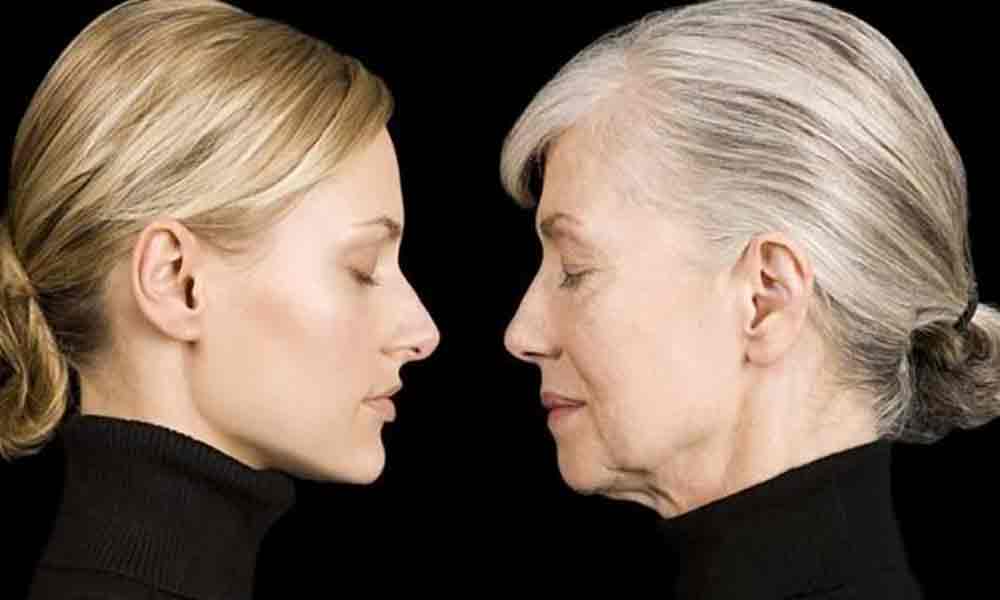طراحی گریم برای چهره پیر