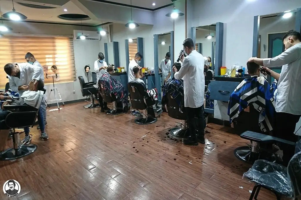 آموزش آرایشگری مردانه در آموزشگاه